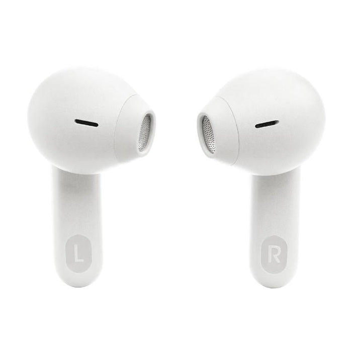 JBL Tune Flex | In-Ear Headphones - 100% Wireless - Bluetooth - Noise reduction - Stick-open design - IPX4 - White-Sonxplus St-Georges