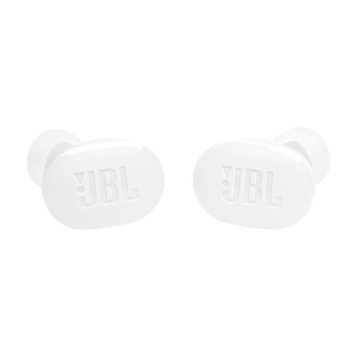 JBL Tune Buds | In-Ear Headphones - 100% Wireless - Bluetooth - Noise reduction - 4 microphones - White-Sonxplus St-Georges