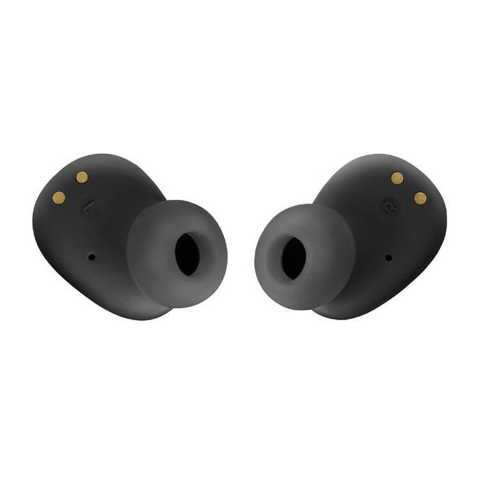 JBL Vibe Buds | In-Ear Headphones - Wireless - Bluetooth - Smart Ambient Technology - Black-Sonxplus St-Georges