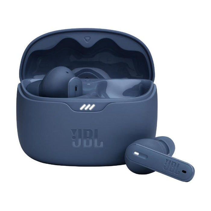 JBL Tune Beam | In-Ear Headphones - 100% Wireless - Bluetooth - Smart Ambient - Stick-open Design - Bleu-Sonxplus St-Georges