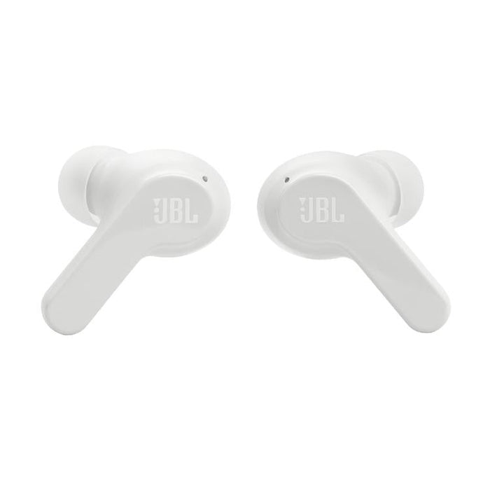 JBL Vibe Beam | In-Ear Headphones - Wireless - Bluetooth - Smart Ambient Technology - White-Sonxplus St-Georges