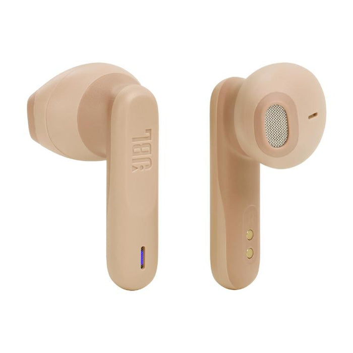 JBL Vibe Flex | In-Ear Headphones - Wireless - Bluetooth - Stick-open design - Smart Ambient Technology - Beige-Sonxplus St-Georges