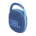 JBL Clip 4 Eco | Speaker - Ultra-portable - Waterproof - Bluetooth - Carabiner - Blue-Sonxplus St-Georges