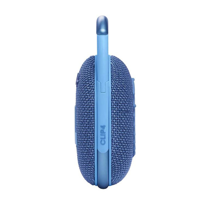 JBL Clip 4 Eco | Speaker - Ultra-portable - Waterproof - Bluetooth - Carabiner - Blue-Sonxplus St-Georges