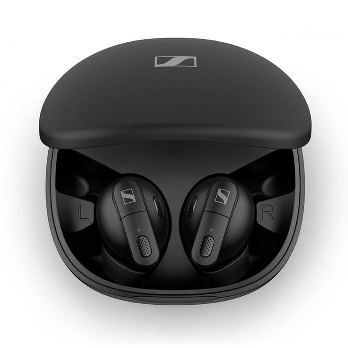 Sennheiser Conversation Clear Plus | In-Ear Headphones - 100% Wireless - Bluetooth - Active Noise Cancellation - Black-Sonxplus St-Georges