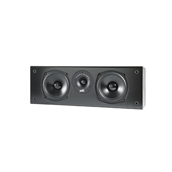 Polk T30 | Center speaker - T Series - 2 way - 100W - Black-Sonxplus St-Georges