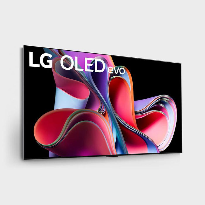 LG OLED83G3PUA | 83" 4K OLED Evo Smart TV - Gallery Edition - G3 Series - HDR Cinema - IA a9 Gen.6 4K Processor - Black-Sonxplus St-Georges