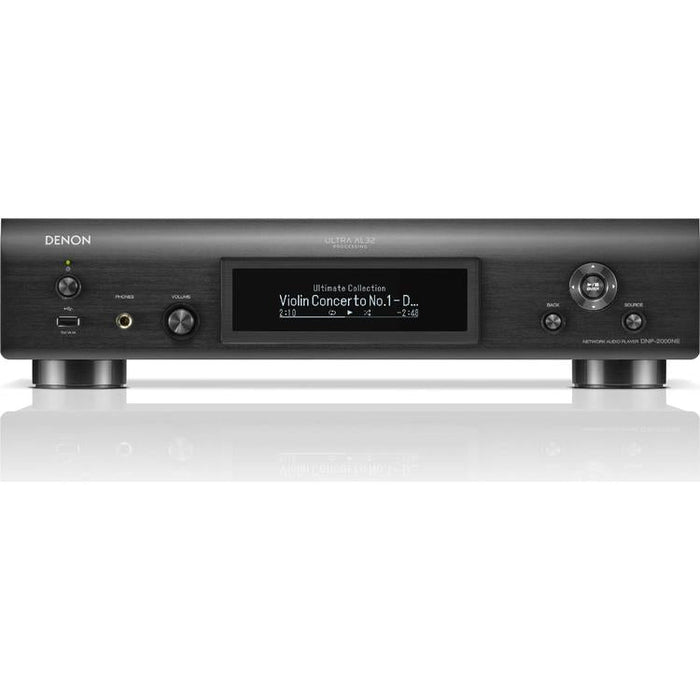 Denon DNP-2000NE | High Resolution Network Player - Integrated HEOS - Wi-fi - Black-Sonxplus St-Georges