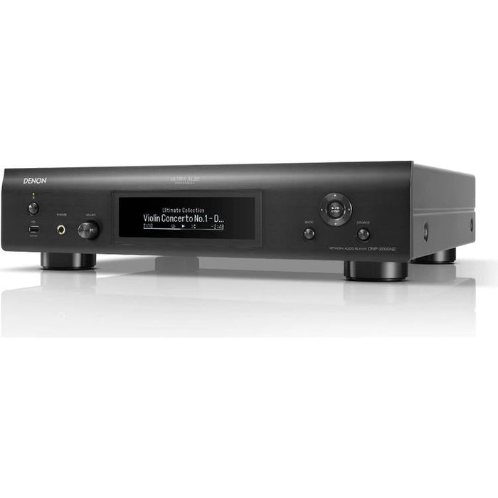 Denon DNP-2000NE | High Resolution Network Player - Integrated HEOS - Wi-fi - Black-Sonxplus St-Georges