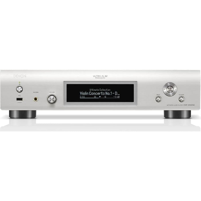 Denon DNP-2000NE | High resolution network player - HEOS integrated - Wi-fi - Silver-Sonxplus St-Georges