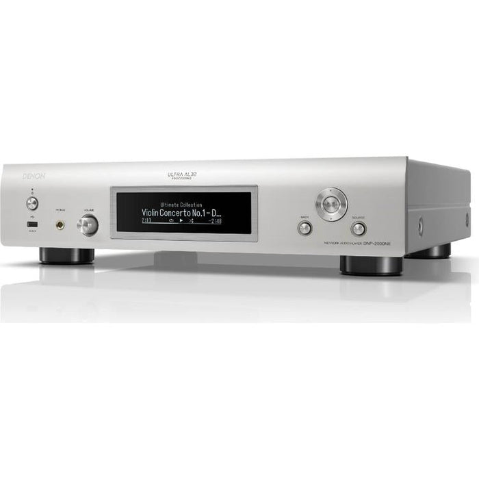 Denon DNP-2000NE | High resolution network player - HEOS integrated - Wi-fi - Silver-Sonxplus St-Georges