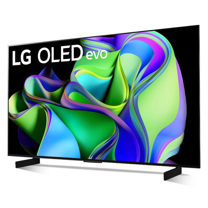 LG OLED42C3PUA | Smart TV 42" OLED evo 4K - C3 Series - HDR - Processor IA a9 Gen6 4K - Black-Sonxplus St-Georges