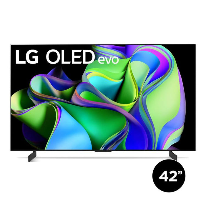 LG OLED42C3PUA | Smart TV 42" OLED evo 4K - C3 Series - HDR - Processor IA a9 Gen6 4K - Black-Sonxplus St-Georges