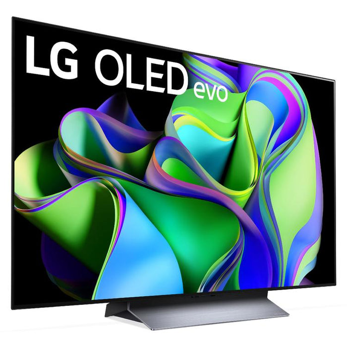 LG OLED48C3PUA | Smart TV 48" OLED evo 4K - C3 Series - HDR - Processor IA a9 Gen6 4K - Black-Sonxplus St-Georges