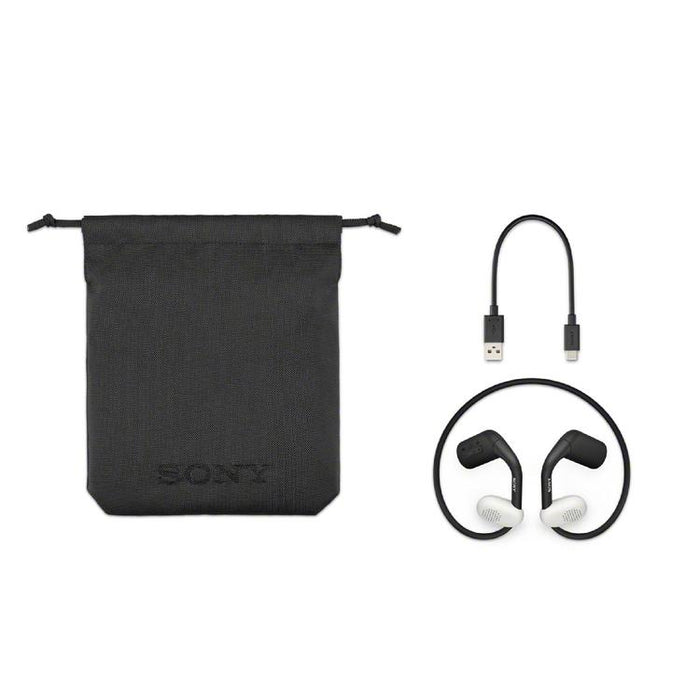 Sony Float Run WIOE610 | Headset with microphone - Over-the-ear - Bluetooth - Wireless - Black-Sonxplus St-Georges