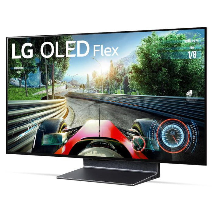 LG 42LX3QPUA | 42" Smart TV - 4K OLED - Web OS - Flex Series - Black-Sonxplus St-Georges