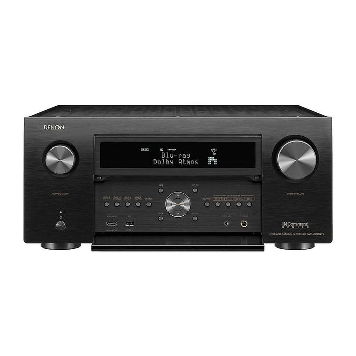 Denon AVRX8500HA & HOME250 | 13.2 channel AV receiver and wireless speaker set - Home theater - Bluetooth - Wi-Fi - 8K - HEOS - Black-Sonxplus St-Georges