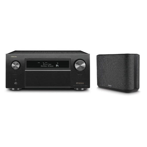 Denon AVRX8500HA & HOME250 | 13.2 channel AV receiver and wireless speaker set - Home theater - Bluetooth - Wi-Fi - 8K - HEOS - Black-Sonxplus St-Georges