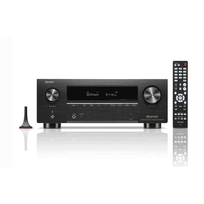 Denon AVRX3800H & HOME250 | 9-channel AV receiver and wireless speaker - Home theater - Auro 3D - 8K - HEOS - Black-Sonxplus St-Georges