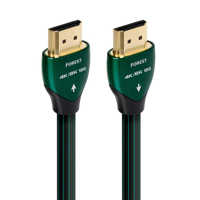 Audioquest Forest | Active HDMI cable - Transfer up to 8K Ultra HD - HDR - eARC - 18 Gbps - 12.5 Mètres-Sonxplus St-Georges