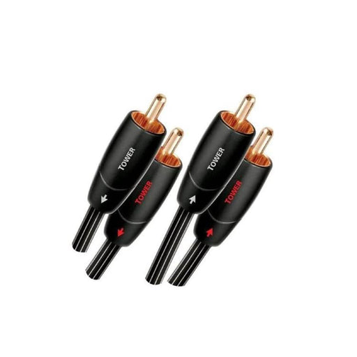 Audioquest Tower | Double RCA to RCA Cable - Gold Plated - 2 Meters-Sonxplus St-Georges