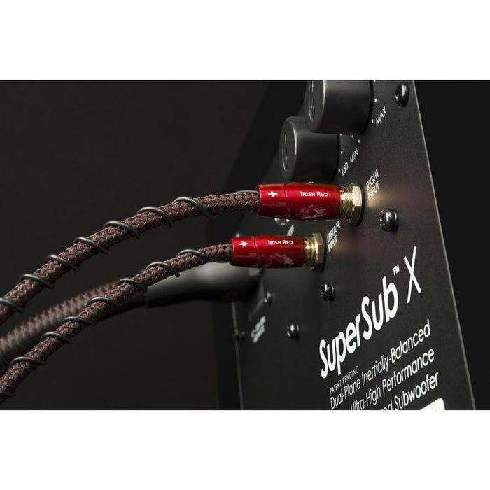 Audioquest Irish Red | Subwoofer cable - 5 meters-Sonxplus St-Georges