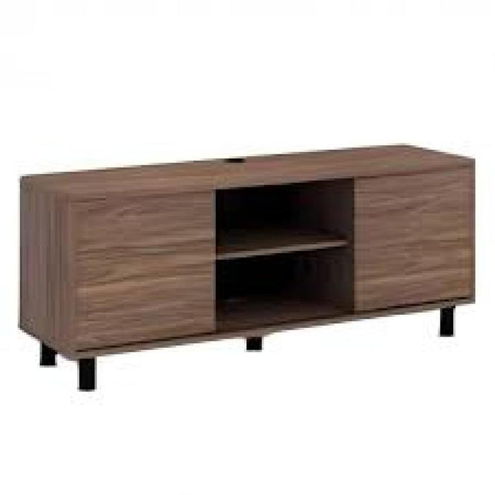 Sonora S20V55MB | Television Stand - 55" wide - 2 Cabinets - Medium Brown-Sonxplus St-Georges