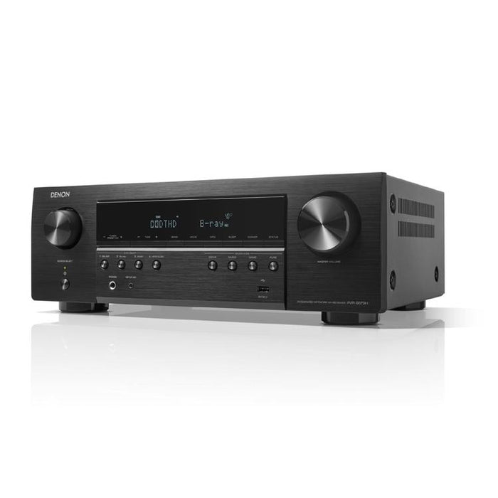 DENON AVRS670H | 5.2 Channel Home Theater AV Receiver - HDMI 8K - Integrated Heos - Bluetooth - Wi-Fi - Black-Sonxplus St-Georges