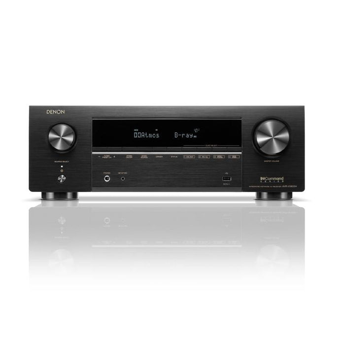 DENON AVRX1800H | 7.2 Channel AV Receiver - 8K Video - Cinema - Dolby Atmos - DTS:X - Black-Sonxplus St-Georges