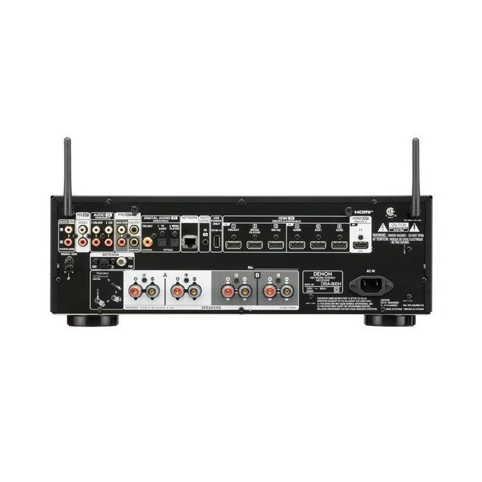 DENON DRA-900H | 8K Stereo Receiver - 2.2 Channels - Dolby Vision - HDR10+ - Bluetooth - Black-Sonxplus St-Georges