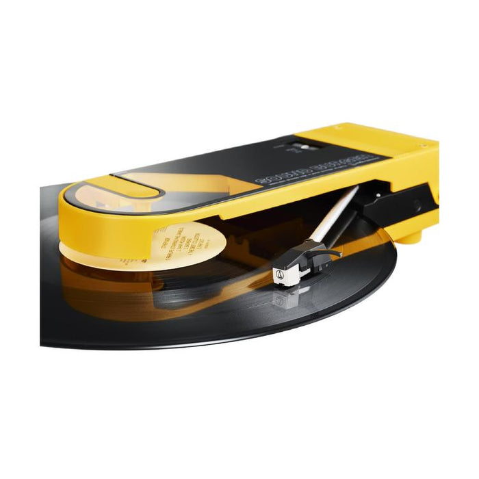 Audio-Technica AT-SB727-BK | Portable SoundBurger Turntable - 12 hours autonomy - Yellow-Sonxplus St-Georges