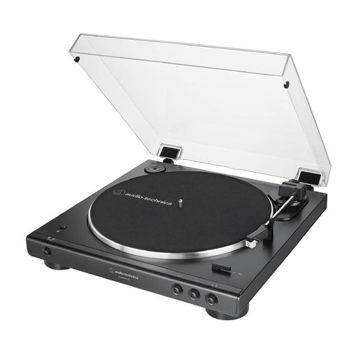 Audio-Technica AT-LP60XBT-USB-BK | Stereo Turntable - Fully Automatic - Belt Drive - USB - Bluetooth - Black-Sonxplus St-Georges