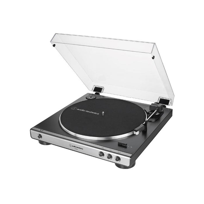 Audio-Technica AT-LP60X-GM | Stereo Turntable - Belt Drive - Fully Automatic - Metal Gun-Sonxplus St-Georges