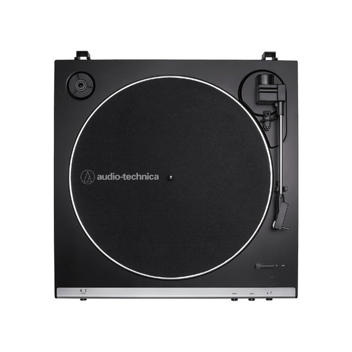 Audio-Technica AT-LP60X-GM | Stereo Turntable - Belt Drive - Fully Automatic - Metal Gun-Sonxplus St-Georges