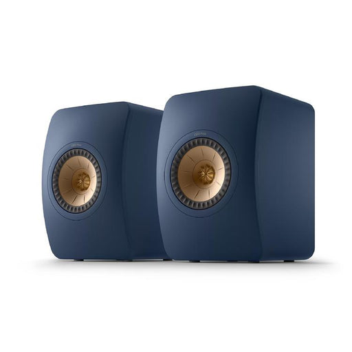 KEF LS50 META | Uni-Q 12th Generation HiFi Speakers - Bass reflex 2-way - Metamaterial absorption technology - Royal Blue - Pair-Sonxplus St-Georges