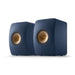 KEF LS50 META | Uni-Q 12th Generation HiFi Speakers - Bass reflex 2-way - Metamaterial absorption technology - Royal Blue - Pair-Sonxplus St-Georges