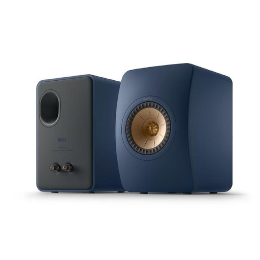 KEF LS50 META | Uni-Q 12th Generation HiFi Speakers - Bass reflex 2-way - Metamaterial absorption technology - Royal Blue - Pair-Sonxplus St-Georges