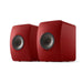 KEF LS50 WIRELESS II | Wireless HiFi Speakers - Metamaterial Absorption - Crimson Red - Pair-Sonxplus St-Georges