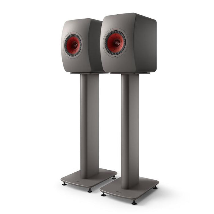 KEF S2 | Floorstanding Speakers - Titanium Grey - Pair-Sonxplus St-Georges