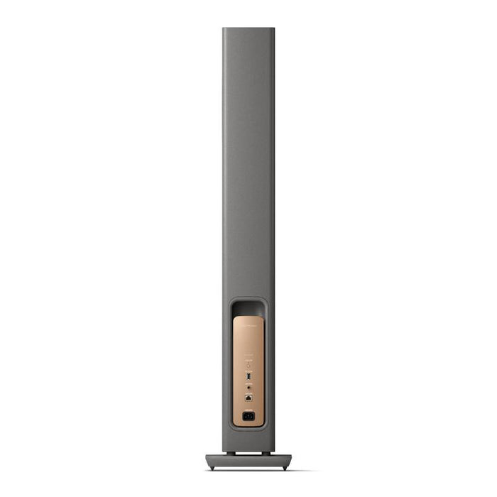 KEF LS60 WIRELESS | HiFi Wireless Floorstanding Speakers - All-in-1 - Titanium Grey - Pair-Sonxplus St-Georges