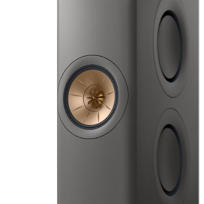 KEF LS60 WIRELESS | HiFi Wireless Floorstanding Speakers - All-in-1 - Titanium Grey - Pair-Sonxplus St-Georges