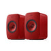 KEF LSX II | Wireless HiFi Speakers - Compact & Versatile - Lava Red - Pair-Sonxplus St-Georges