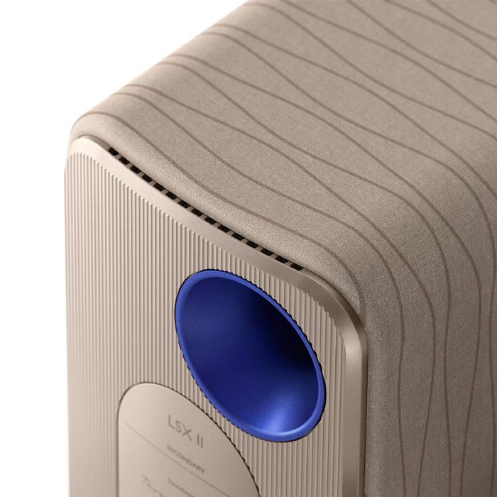 KEF LSX II | Wireless HiFi Speakers - Compact & Versatile - SoundWave Edition - Pair-Sonxplus St-Georges