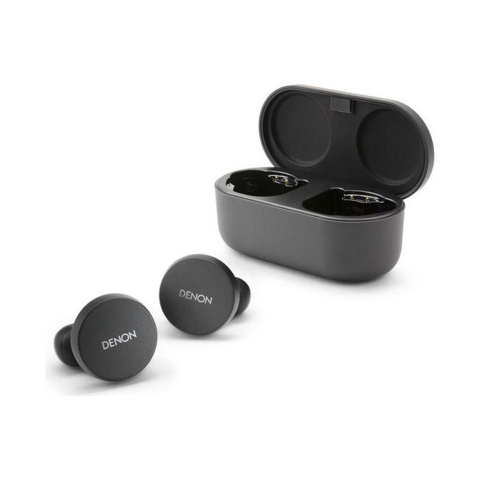 Denon PERL | In-Ear Headphones - Wireless - Bluetooth - Masimo Adaptive Acoustic Technology - Black-Sonxplus St-Georges