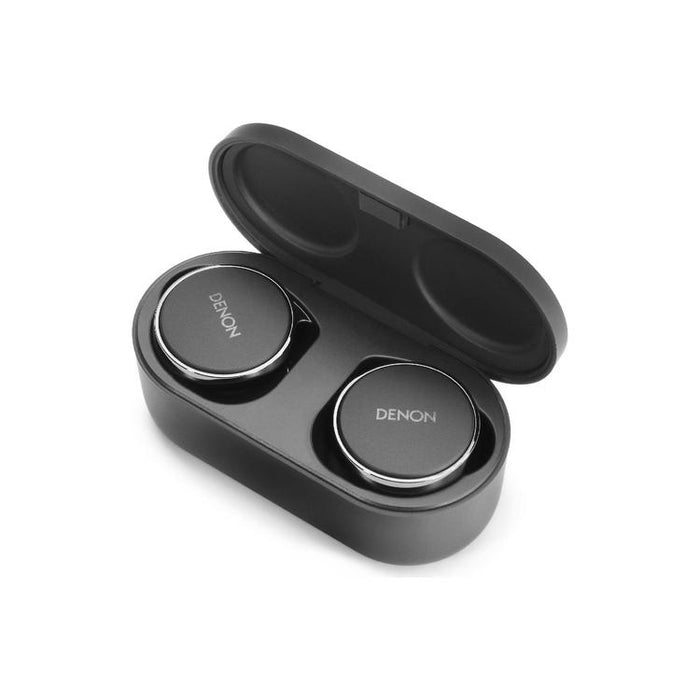 Denon PERL PRO | In-Ear Headphones - Wireless - Bluetooth - Masimo Adaptive Acoustic Technology - Black-Sonxplus St-Georges