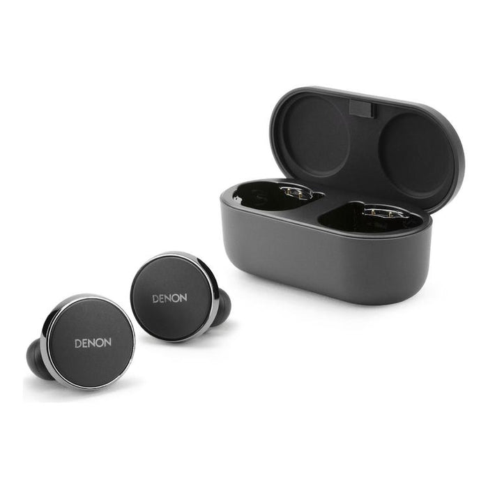 Denon PERL PRO | In-Ear Headphones - Wireless - Bluetooth - Masimo Adaptive Acoustic Technology - Black-Sonxplus St-Georges