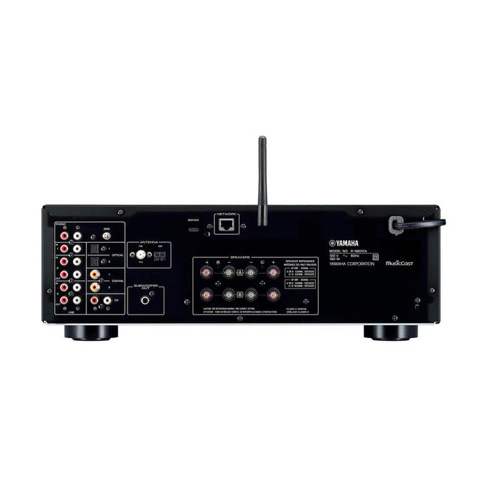 Yamaha R-N600A | Network/Stereo Receiver - MusicCast - Bluetooth - Wi-Fi - AirPlay 2 - Black-Sonxplus St-Georges