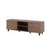 Sonora S20V65MB | TV stand - 65" wide - 2 cabinets - Medium brown-Sonxplus St-Georges