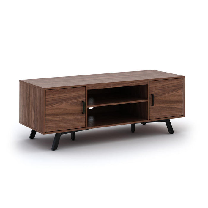 Sonora S40V55MB | Television cabinet - 2 Cabinets - 55" wide - Medium brown-Sonxplus St-Georges