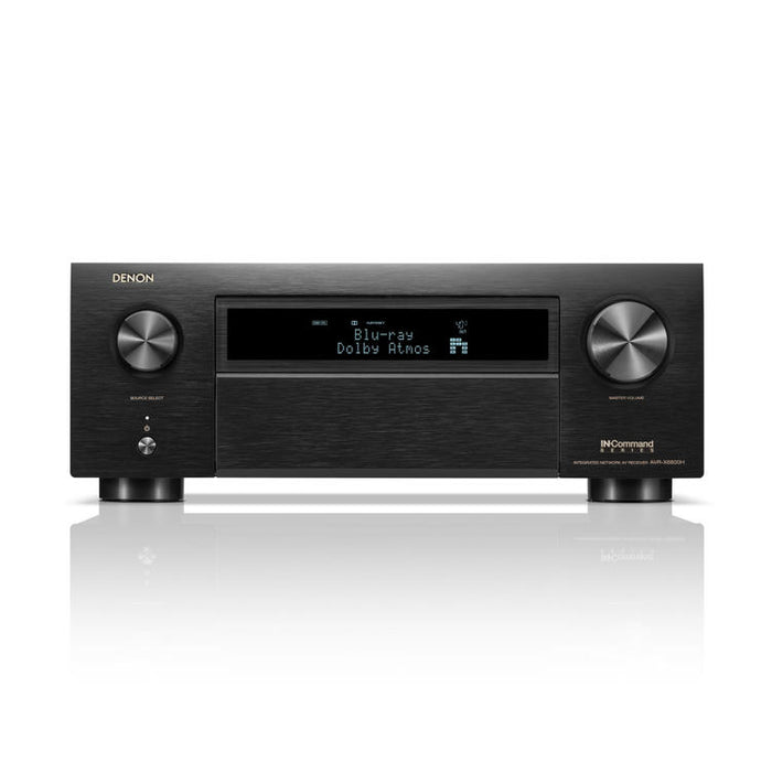 Denon AVRX6800H | 11.4 channel AV receiver - Home theater - 3D - 8K - HEOS - Black-Sonxplus St-Georges